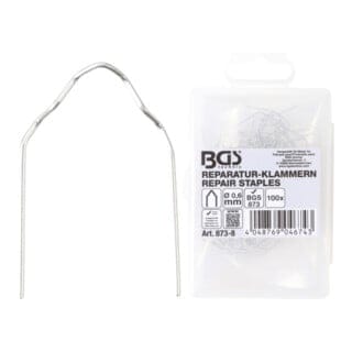 BGS Reparatur Klammern V Form Ø 0 6 Mm 100Tlg 873 8