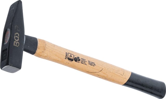 BGS Schlosserhammer Hickory Stiel DIN 1041 300 G 52303