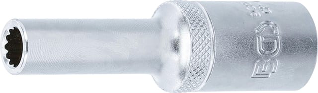 BGS Steckschlüssel Einsatz Zwölfkant Tief Antrieb Innenvierkant 12 5 Mm 1 2 Zoll SW 8 Mm 9356