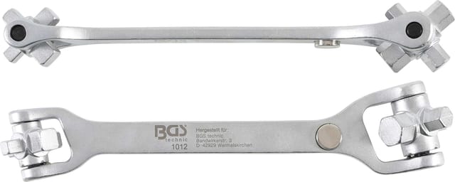 BGS Spezial Ölwannenschlüssel Zoll8 IN 1 Zoll 1012