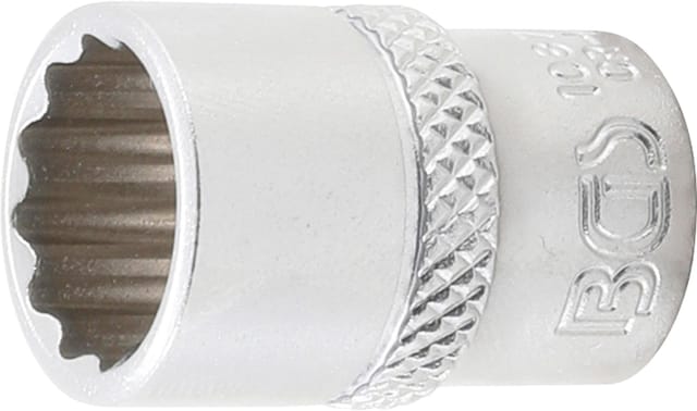 BGS Steckschlüssel Einsatz Zwölfkant Antrieb Innenvierkant 6 3 Mm 1 4 Zoll SW 15 32 Zoll 10879