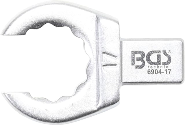 BGS Einsteck Ringschlüssel Offen 17 Mm Aufnahme 9 X 12 Mm 6904 17