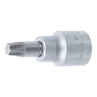 BGS Schraubenausdreher Bit Einsatz Antrieb Innenvierkant 10 Mm 3 8 Zoll Für Defektes T Profil Für Torx T40 7098 T40