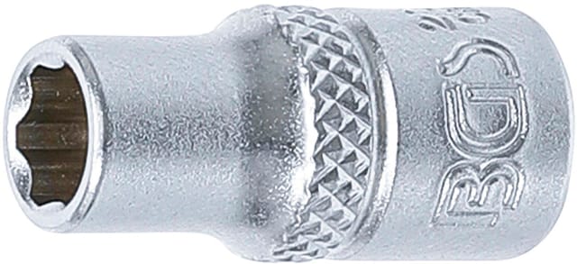 BGS Steckschlüssel Einsatz Super Lock Antrieb Innenvierkant 6 3 Mm 1 4 Zoll SW 6 Mm 2346