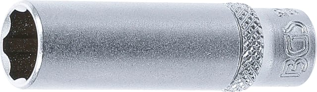 BGS Steckschlüssel Einsatz Super Lock Tief Antrieb Innenvierkant 6 3 Mm 1 4 Zoll SW 10 Mm 2970