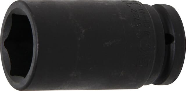 BGS Kraft Steckschlüssel Einsatz Sechskant Tief Antrieb Innenvierkant 20 Mm 3 4 Zoll SW 32 Mm 5732