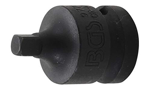 BGS Kraft Steckschlüssel Adapter Innenvierkant 12 5 Mm 1 2 Zoll Außenvierkant 6 3 Mm 1 4 Zoll 9778