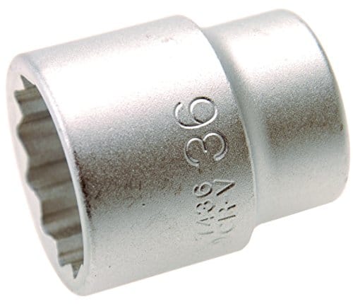 BGS Steckschlüssel Einsatz Zwölfkant Antrieb Innenvierkant 20 Mm 3 4 Zoll SW 36 Mm 7436