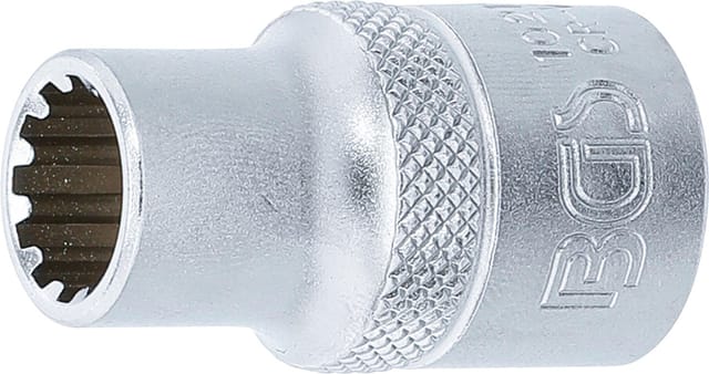 BGS Steckschlüssel Einsatz Gear Lock Antrieb Innenvierkant 12 5 Mm 1 2 Zoll SW 11 Mm 10211