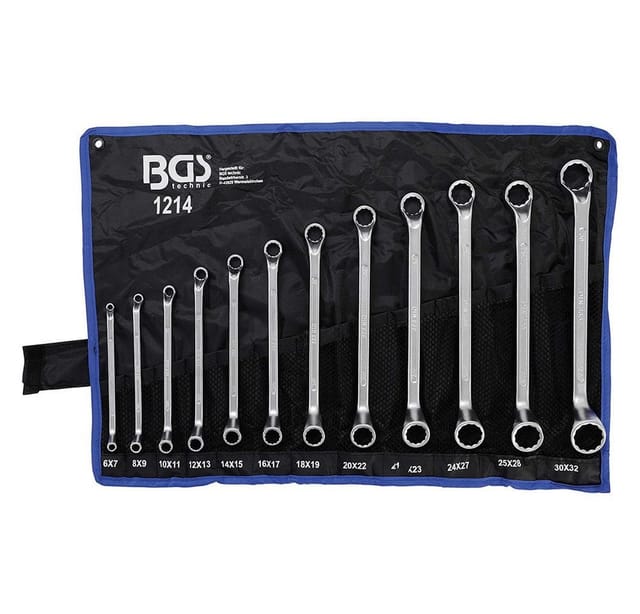 BGS 12Tlg Doppel Ringschlüssel Satz 6 X 7 30 X 32 Mm 1214