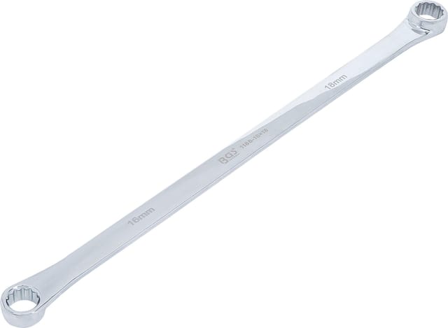 BGS Doppel Ringschlüssel Extra Lang SW 16 X 18 Mm 1186 16X18
