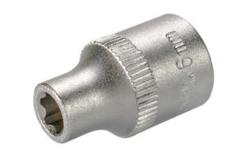 BGS Steckschlüssel Einsatz Super Lock Antrieb Innenvierkant 10 Mm 3 8 Zoll SW 6 Mm 2366