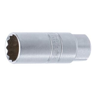 BGS Zündkerzen Einsatz Zwölfkant Antrieb Innenvierkant 10 Mm 3 8 Zoll SW 18 Mm 2793