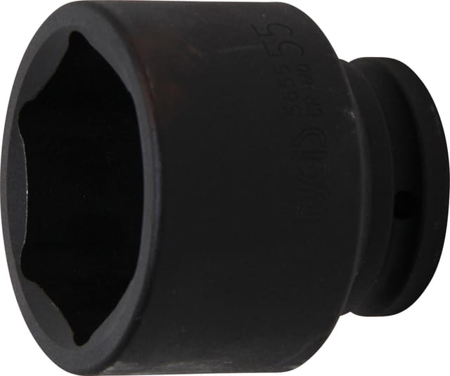 BGS Kraft Steckschlüssel Einsatz Sechskant Antrieb Innenvierkant 20 Mm 3 4 Zoll SW 55 Mm 5655