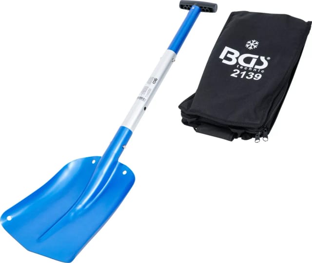 BGS Aluminium Schneeschaufel Mit Steckbarem Schnellverschluss Stiel 2139