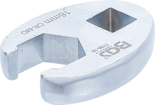 BGS Hahnenfußschlüssel Antrieb Innenvierkant 10 Mm 3 8 Zoll SW 16 Mm 1756 16