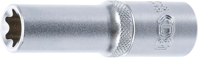 BGS Steckschlüssel Einsatz E Profil Tief Antrieb Innenvierkant 12 5 Mm 1 2 Zoll SW E16 6446