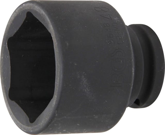 BGS Kraft Steckschlüssel Einsatz Sechskant Antrieb Innenvierkant 20 Mm 3 4 Zoll SW 48 Mm 5648