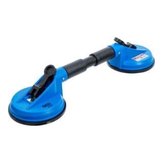 BGS Gummi Doppelsauger ABS Mit Flexiblen Köpfen Ø 120 Mm 390 Mm 8000