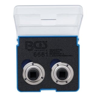 BGS Bremskolben Rückstelladapter Satz Universal Mit 2 & 3 Stiften 2Tlg 6661