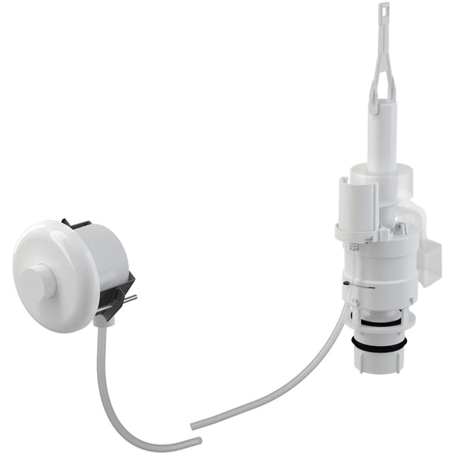 Alcadrain MPO10 manuelle pneumatische Fernauslösung, weiß, für Wandeinbau