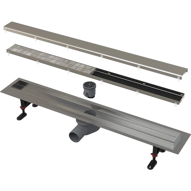 Alcadrain APZ13 DOUBLE Duschrinne doppelseitiger Rost 650