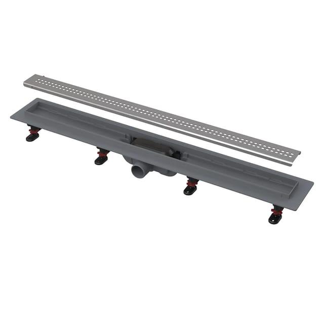 Alcadrain APZ9 Simple Duschrinne mit Rand chrom 550 mm