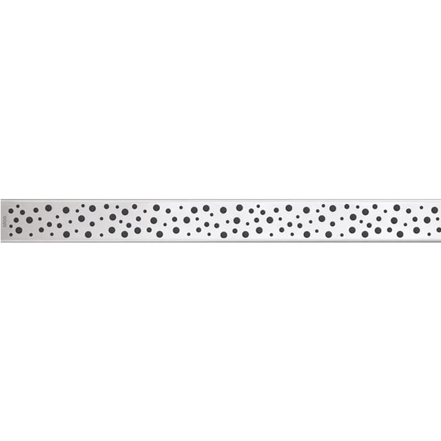 Alcadrain Duschrost BUBLE für Duschrinnen Edelstahl matt 1150 mm