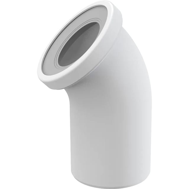 Alcadrain A90-45 WC-Anschlussbogen 45° Ø 110 mm
