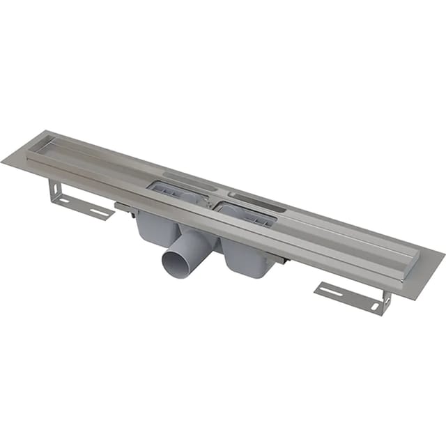 Alcadrain APZ1 Duschrinne mit Rand für perforierten Rost 650 mm