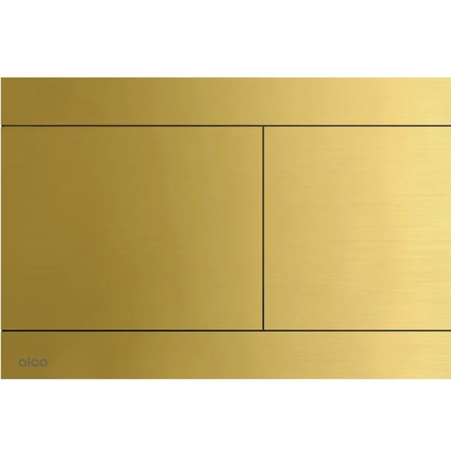 Alcadrain Betätigungsplatte FUN-BRASS Messing Edelstahl