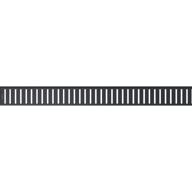 Alcadrain Duschrost PURE BLACK für Duschrinnen Schwarz-Matt 750 mm