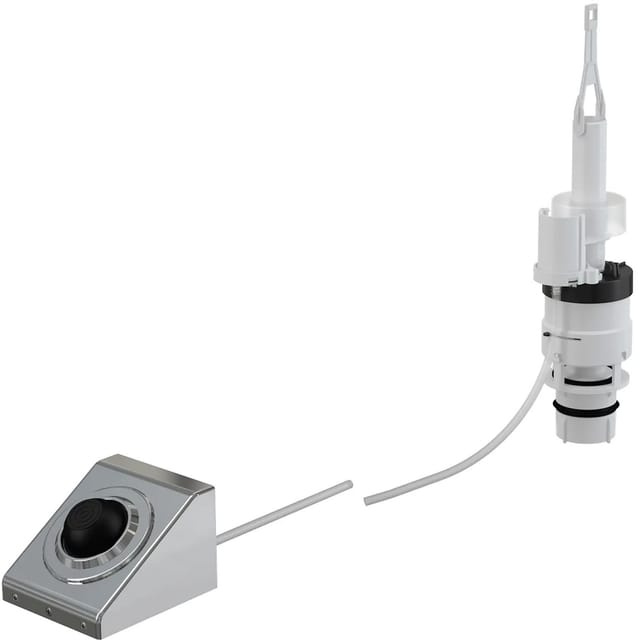 Alcadrain MPO13 Pneumatische Fernauslösung Fußbetätigung Metall Chrom