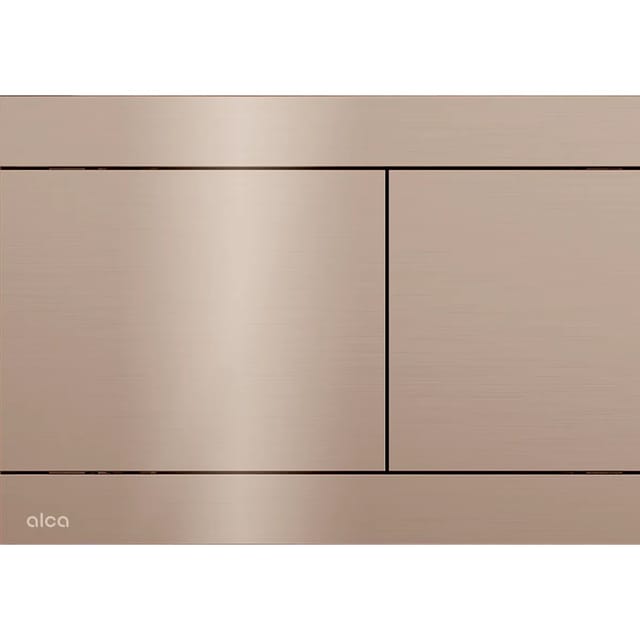 Alcadrain WC-Betätigungsplatte FUN-RG-P Rotgold Glanz Edelstahl