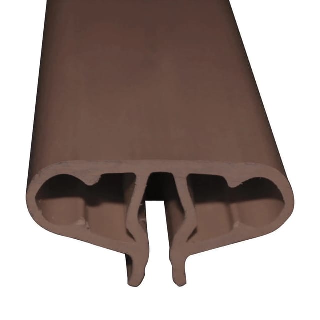 Waterman Pool Handlauf Q5 für Rundbecken 350cm Braun RAL 8024