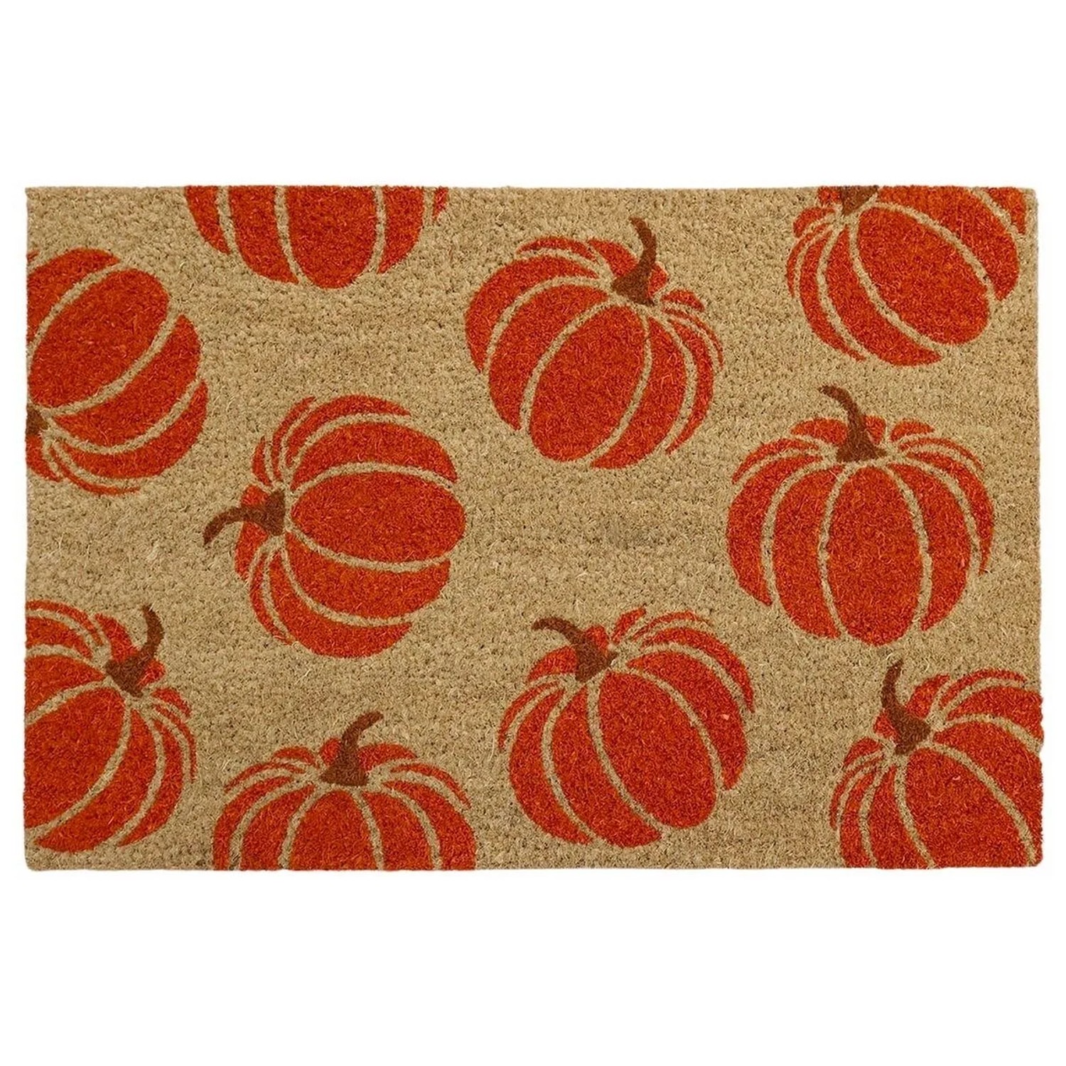 Boltze Fußmatte Kürbie 60 cm x 40 cm Orange
