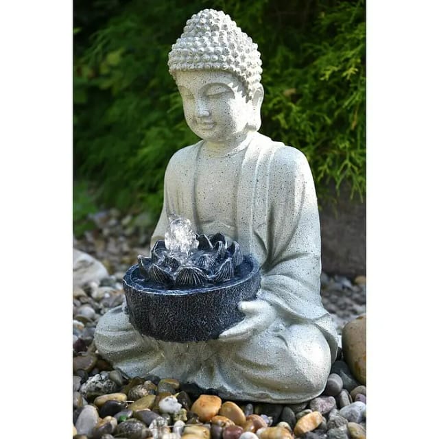 Heissner Teichfigur Tempelfigur 37x31x50cm