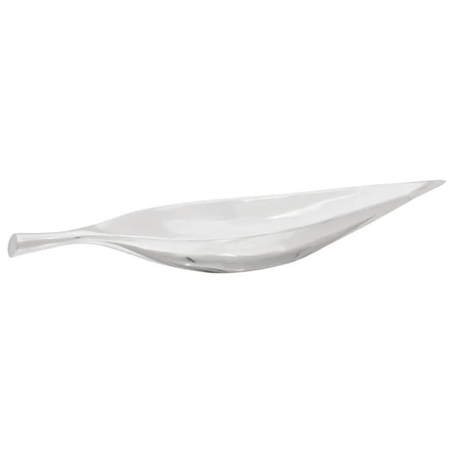 vidaXL Obstkorb Silber 60 x 15 x 8 cm Aluminium 42000158