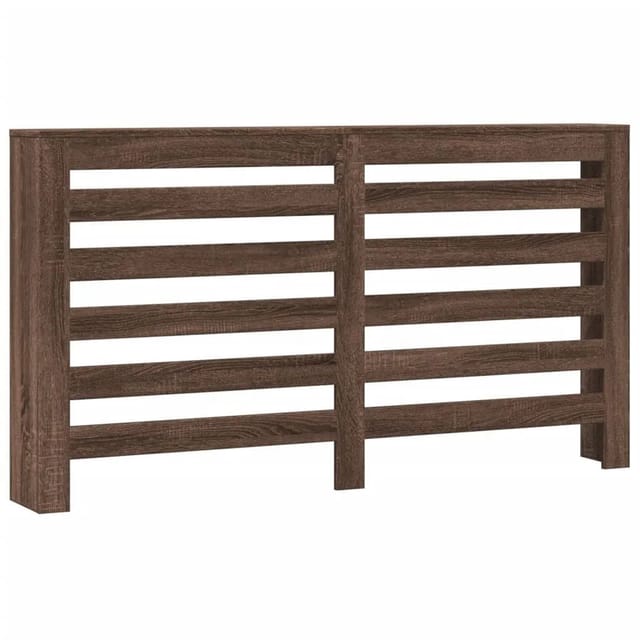 vidaXL Heizkörperverkleidung Eichen-Optik 149x20x82 cm Holzwerkstoff 852705