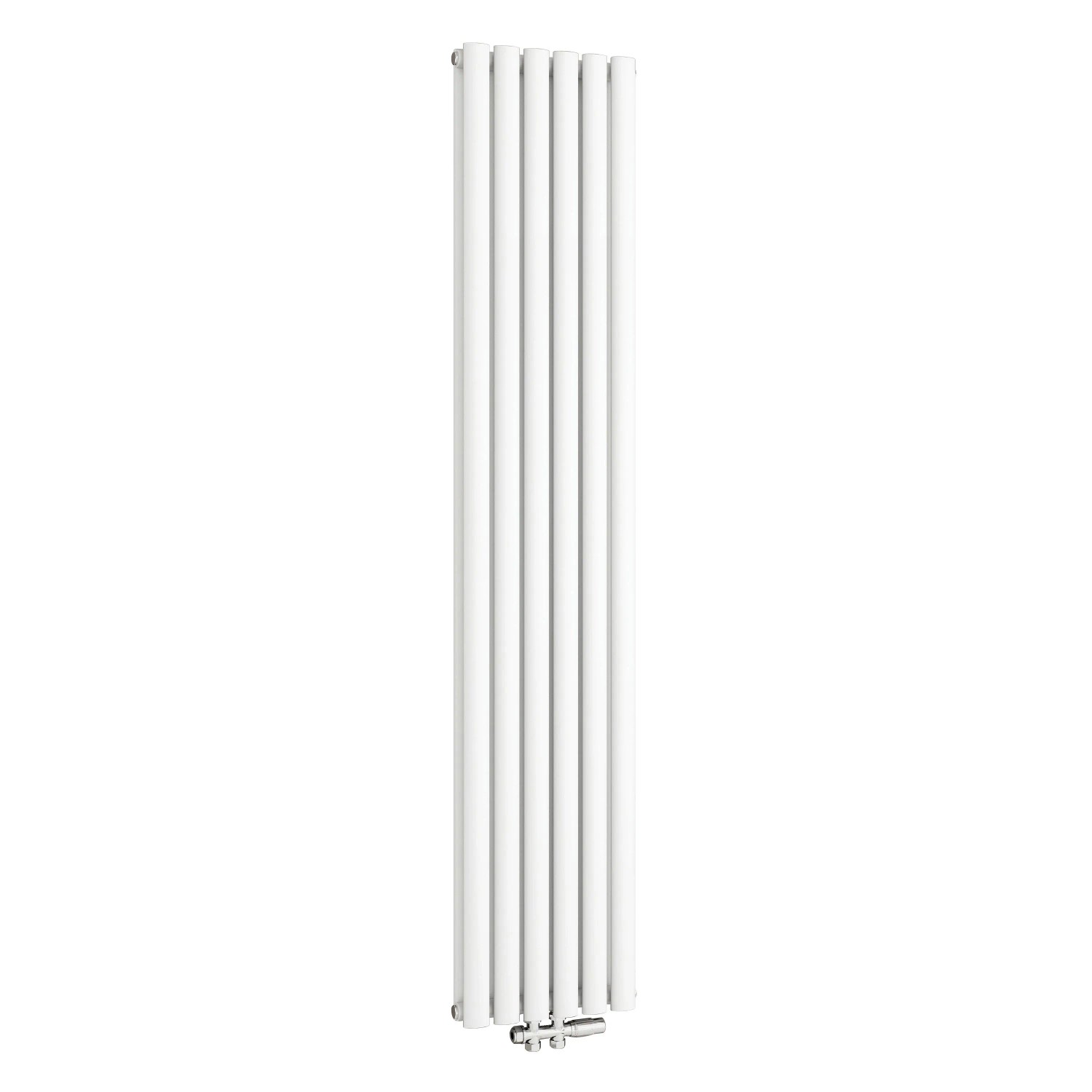 AICA Röhrenheizkörper Heizkörper Badheizkörper 180x35.4cm 1680W Doppellagig Weiß
