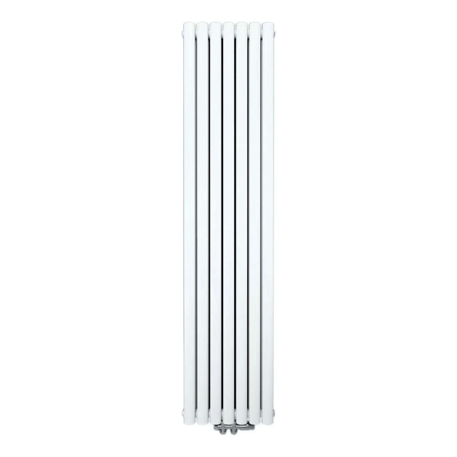 AICA Design Heizkörper 180x41.3cm 1890W Vertikal Badheizkörper Paneelheizkörper Röhrenheizkörper Doppellagig Weiß