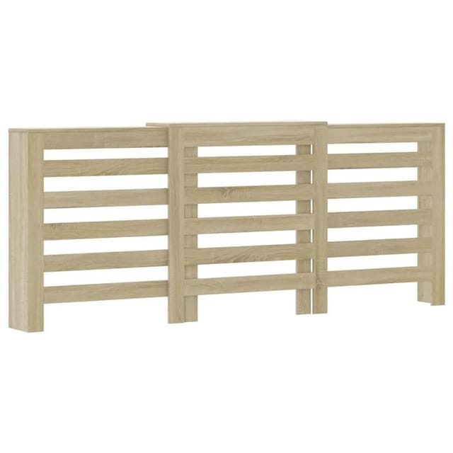vidaXL Heizkörperverkleidung Sonoma-Eiche 205x21,5x83,5 cm 852719