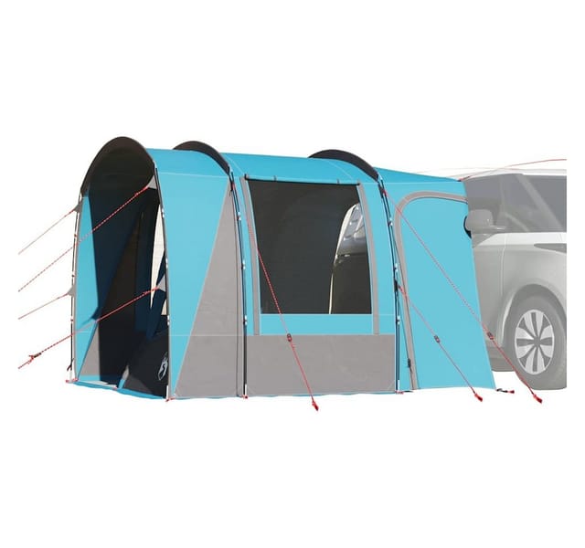 vidaXL Autozelt 4 Personen Blau Wasserfest 4009498