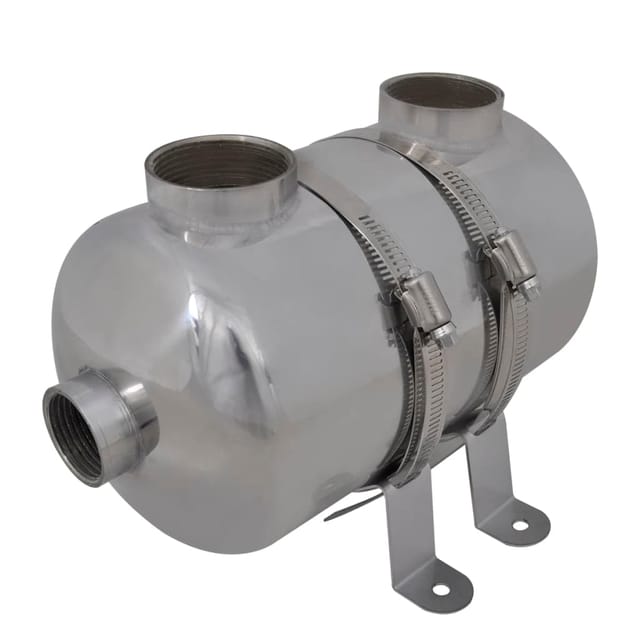vidaXL Pool-Wärmetauscher 292 x 134 mm 28 kW 90867