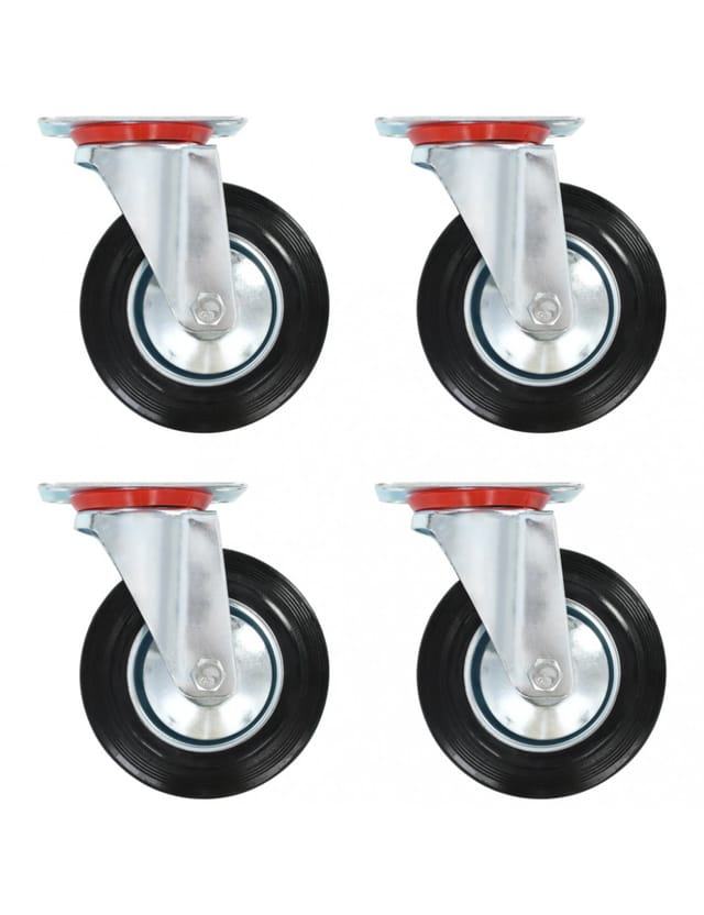 vidaXL 16 Stk Lenkrollen 160 mm 277988