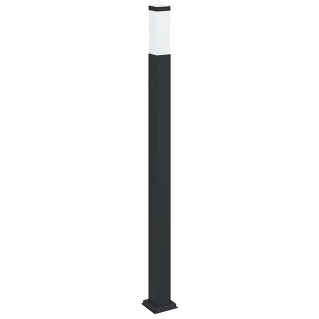vidaXL Pollerleuchte 110 cm Schwarz IP44 4006075