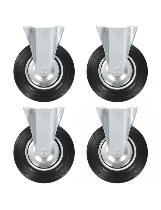 vidaXL 8 Stk Bockrollen 200 mm 277996