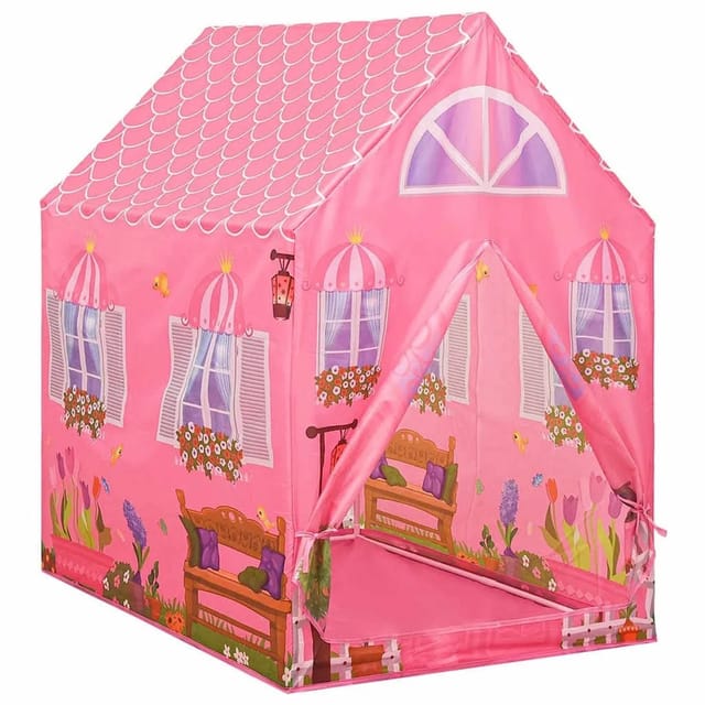 vidaXL Spielzelt für Kinder Rosa 69x94x104 cm 93681
