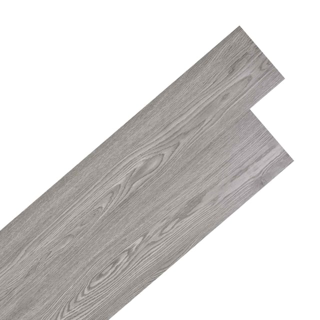 vidaXL Bodenplanken 36 Stk Dunkelgrau 5,02 m² PVC 42046260