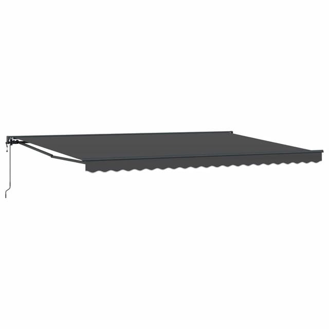 vidaXL Markisenrahmen Anthrazit 500 x 300 cm 3331216
